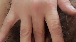 Mature cougar, displaying off her vag and highly unshaved snatch