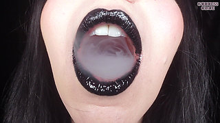 Me in Total Black Makes You Obsessed - Your Dark Queen - Cigar and Black Lipstick