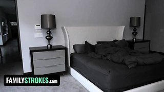 Family Strokes featuring Mr. Pete and Phoebe Kalib's deep throat clip