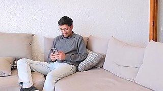 Stepdad Teaches Innocent Stepdaughter How To Fuck - Funny Story With Verashia & Caribbbeanboy