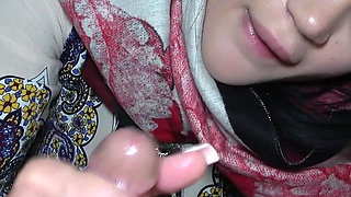 Hijabi Married Girl Fucked by Her Stepbrother