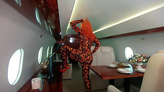 Backstage From Photosession, 4 Catsuits and Fly Jet Photoshoot