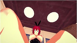 Rias Gremory Bunny Hentai Pov