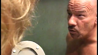 Slut MILF gets her pussy cum licked and her pussy fingered then fucks