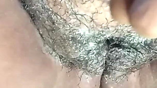 Chubby MILF in the Shower Waxing Her Pussy