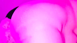 BBW Spreads Her Pussy for Her Machine