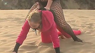 Lesbian Dunes Pony Riding Mega Extreme