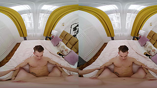 Your Boyfriend Brings Your Favorite Dildos to Play - VR