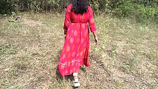 Laxi Ammu Magilmathi outdoor forest sex hot Indian housewife pussy fucked 4k