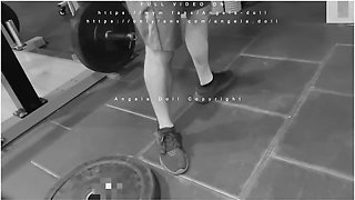 Angela Doll In Stranger Challenge - I Accost A Stranger At The Gym To Get Fucked In The Toilet