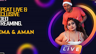 Horny Couple Having Sex and Enjoy in Live Show