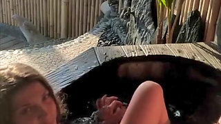 Fuck Young Couple Outdoor Veranda