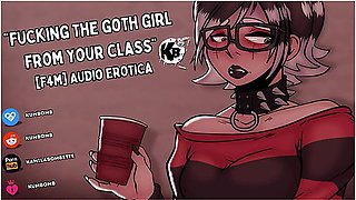[f4m] The Goth Girl From School Finally Lets You Fuck Her