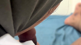 B.J. is the boss at home while his wife is at work.