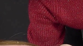 Tomoka Akari Drools and Spits on a Mannequin, with Close-ups of Her Huge Tongue