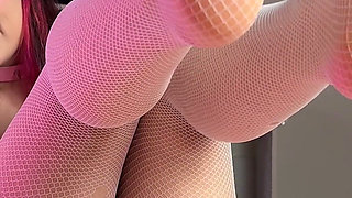 Tight Latex Slut Sucks and Footjobs Him Until He’s Completely Drained