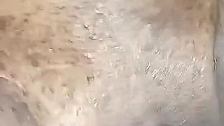 Rubbing My Stepsister's Pussy with My Big Dick