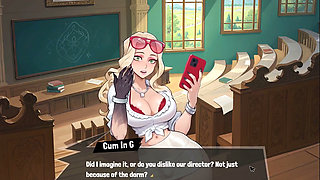 Femboy Futa House  Futanari Hentai Game  Ep.18 Cheerleader Anal Fuck in the Locker Room!