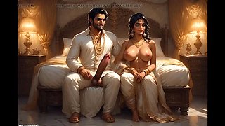 Horny Indian Bhabhi Hardcore Fuck with Husband's Friend - Rough Anal & Doggy Style