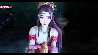 Seductive Goddess of Animated Fantasy - 3D Animation Hentai