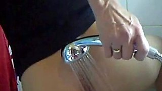 Showerhead in My Ass - Amateur Anal Webcam Show