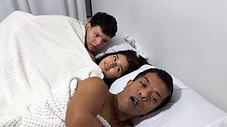 Chikysexs Horny Girlfriend Takes Rough Pounding from Boyfriend Amid Steamy Stepbrother Vigilance