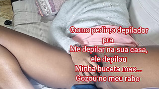 I Shaved the Cuckold Woman and Fucked Her Ass