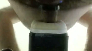 Sex Machine, Ring and Eggs and Big Plug Opening My Little Ass Close-up