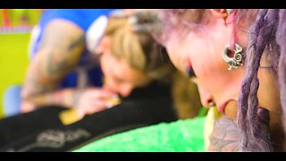 Slutty Girls 2-on-2 DP – Throat & Ass Creamed Together