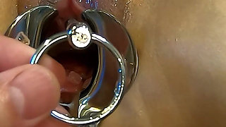 Japanese Slave Training: Dildo Machine - Vaginal Speculum Open Vagina - Urethral Training -