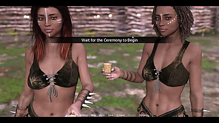 The Lust City - Busty Ebony MILF Dresses up for Me