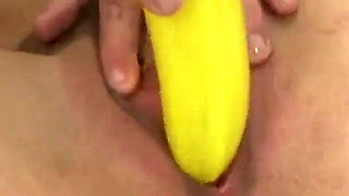 Justin Ashley's first porn 18 year old blonde whore loves to get turned on with sex toys and fingers