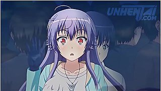 Hentai Public Elevator With Hentai Anime
