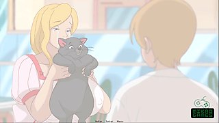 Adult cartoon porn game featuring big boobs and tons of milf action