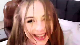 Little British Snowbunny Baby K!tten BBC Creampie