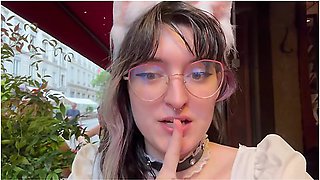 Vlog In Lyon Daddy Fuck The Pussy Of His Little Neko Girl Slut