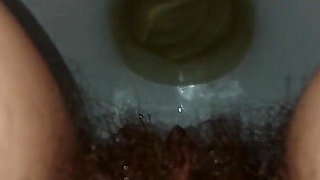 Showing off My Hairy Armpits and Piss