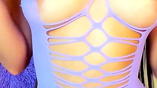 Latina with Perfect Body and Big Tits Wants to Be Fucked with Her Hairy Vagina