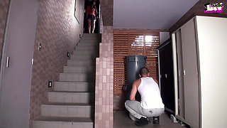 Caught Between Desire - a Risky Move That Turns Into an Unspoken Mutual Moment - Scene5