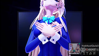 mmd r18  Asuka Toki  BLACK FRIDAY EDITION fuck cheating office asian dildo milf 3d hentai cum swallow