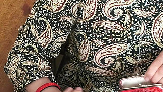 Rough Oiled Titjob with Hairy Big Natural Breast Mature