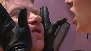 Humiliated and pressed cock into the cactus