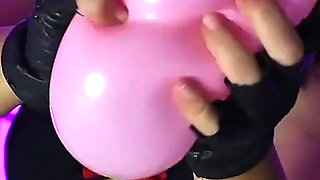 Squish and Finger Fuck Underinflated Balloons - Bunny Looner