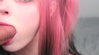 Girl Gives Blowjob and Footjob Then Rides Cock in Cowgirl with Extreme Ass Close-up