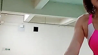 Japanese Mature Woman at the Pool