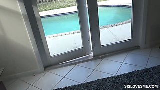 Thick stepsis gets stuck and screwed