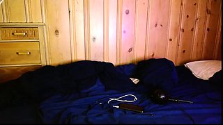 Jerking off shemale tranny solo play