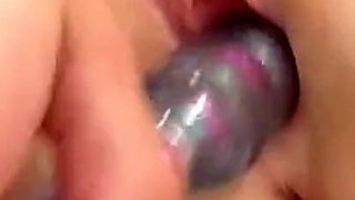 Slutty Brunette Hard Fingering to Orgasm Her Wet Hot Big Clit Pussy Vol 13
