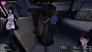 +18 naked waifu in an adventure -Secret flasher