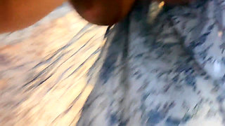 Huge Hanging Milky Tits & Ass Hot Indonesia Muslim Aunty Clean My Room & Try to Seduce Me for Sex